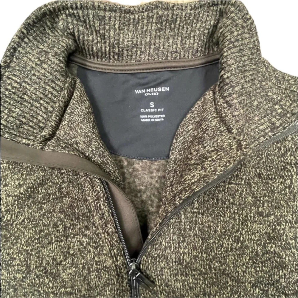 Van Heusen 1/4 Zip Pullover Sweater